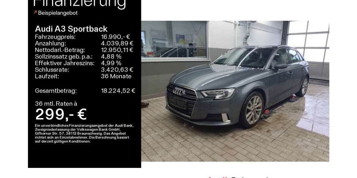 Audi A3 87.149 km 16.990 &euro; Eisenach 99817