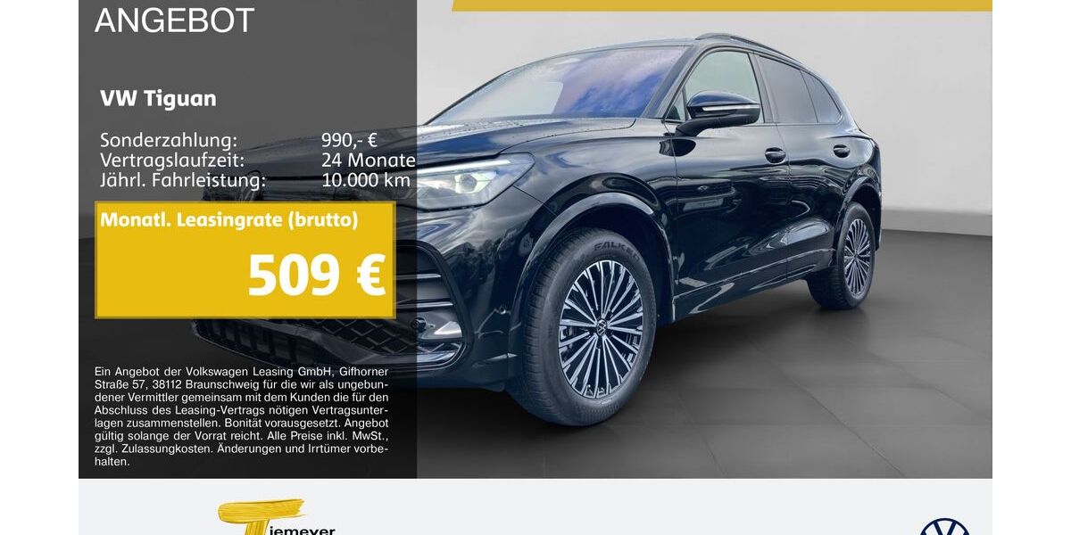 VW Tiguan 9.455 km 51.690 &euro; Herne 44653