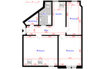 Dachgeschoßwohnung Zschopau - 3 Zimmer, 74 m&sup2;, 530&euro; | Angebot:24979003