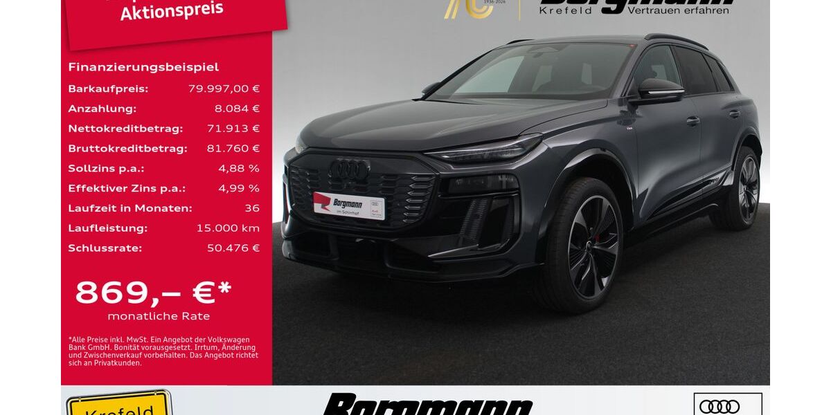 Audi Q6 e-tron 5.920 km 79.997 &euro; Krefeld 47803