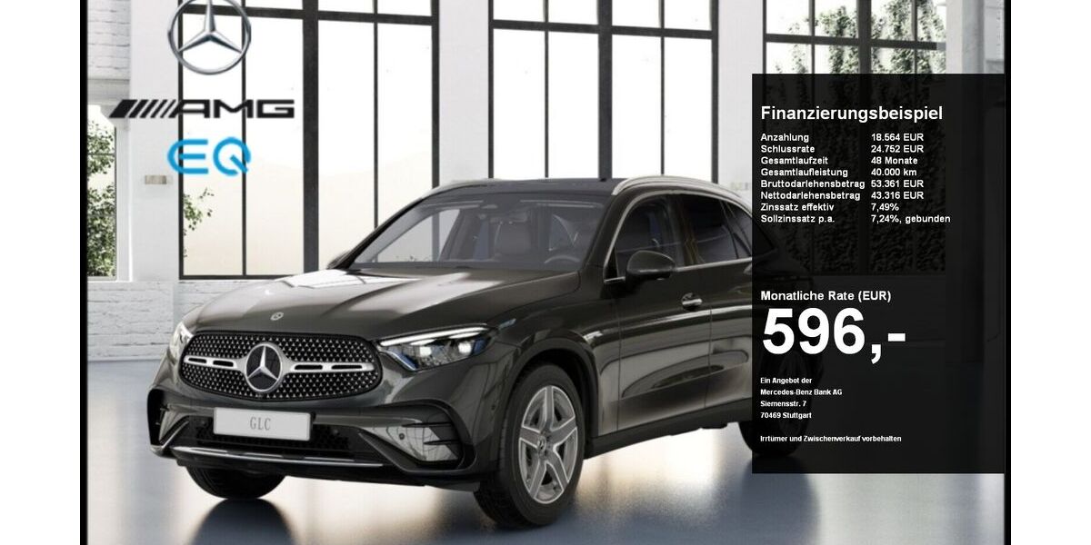 Mercedes-Benz GLC 300 18.478 km 61.550 &euro; Waldbröl 51545