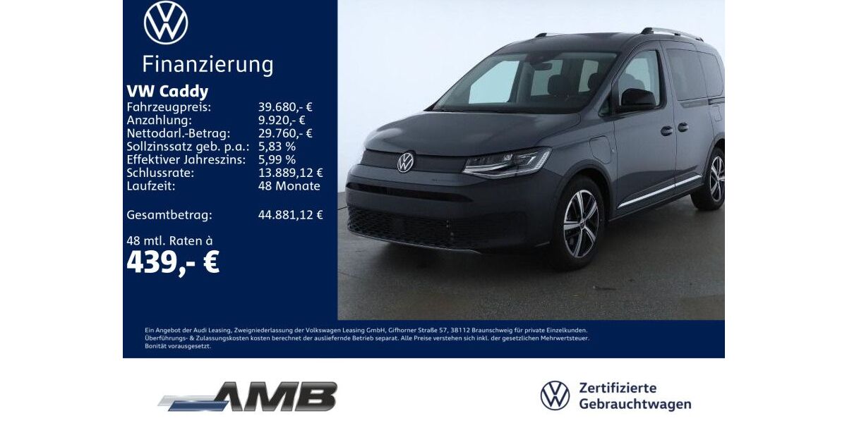 VW Caddy 10.590 km 39.680 &euro; Borna 04552