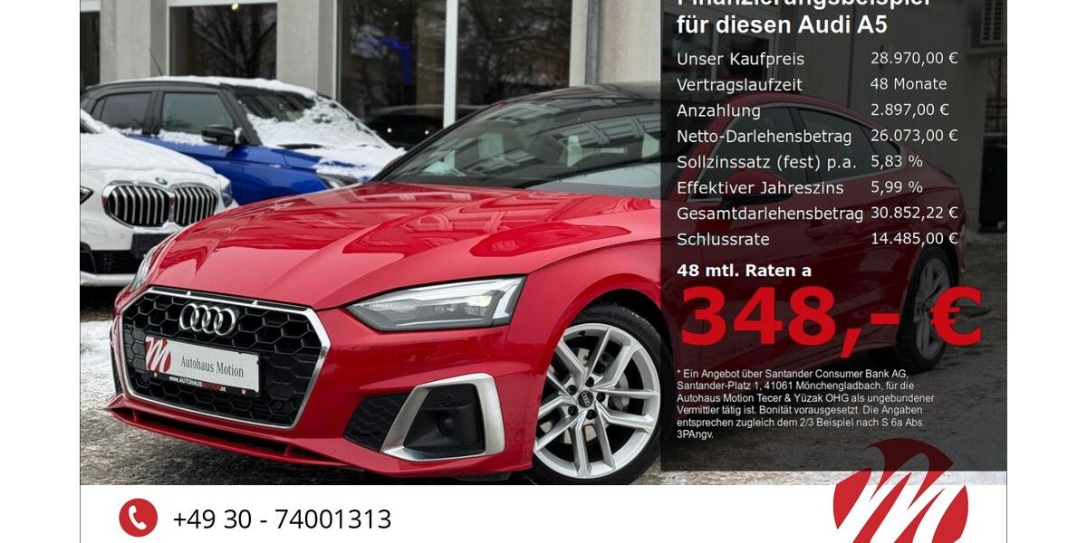 Audi A5 103.000 km 28.970 &euro; Berlin 12305
