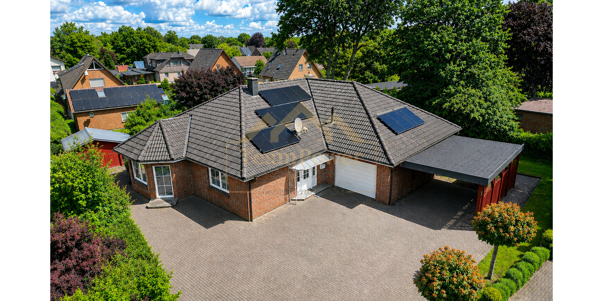 Wohnen mit Zukunft – Bungalow mit PV-Anlage und Ausbaureserve - Bungalow Tellingstedt | Angebot:26855598