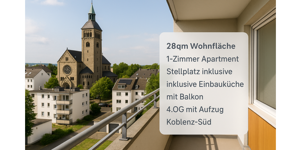 Wohnung zum Kaufen in Koblenz 129.000 € 28 m² 1 zimmer