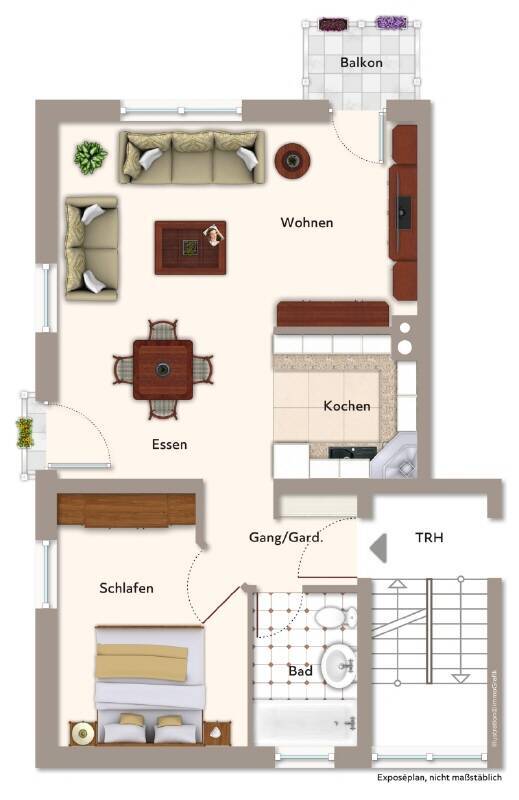 Tolle Gelegenheit! Herrliche 2-Zimmerwohnung in Schwandorf zu verkaufen! 2 zimmer