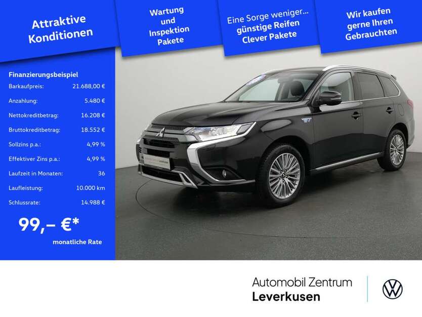 Mitsubishi Outlander 95.158 km 21.688 € Leverkusen 51379