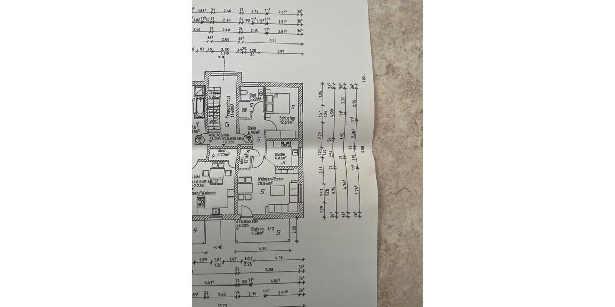 Etagenwohnung Maxhütte-Haidhof Haidhof - 2 Zimmer, 54 m&sup2;, 249.000&euro; | Angebot:25614857