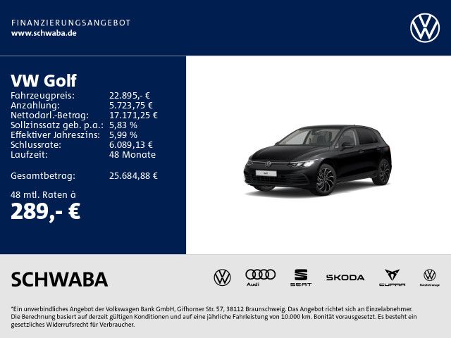 VW Golf 75.500 km 22.895 &euro; Gersthofen 86368
