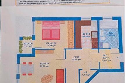 Wohnung Burgoberbach - 3 Zimmer, 79 m&sup2;, 220.000&euro; | Angebot:24768477