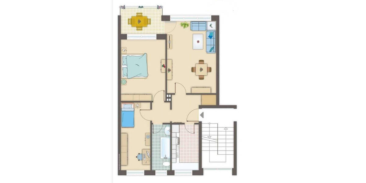 Etagenwohnung Itzehoe - 3 Zimmer, 68 m&sup2;, 143.000&euro; | Angebot:26609074