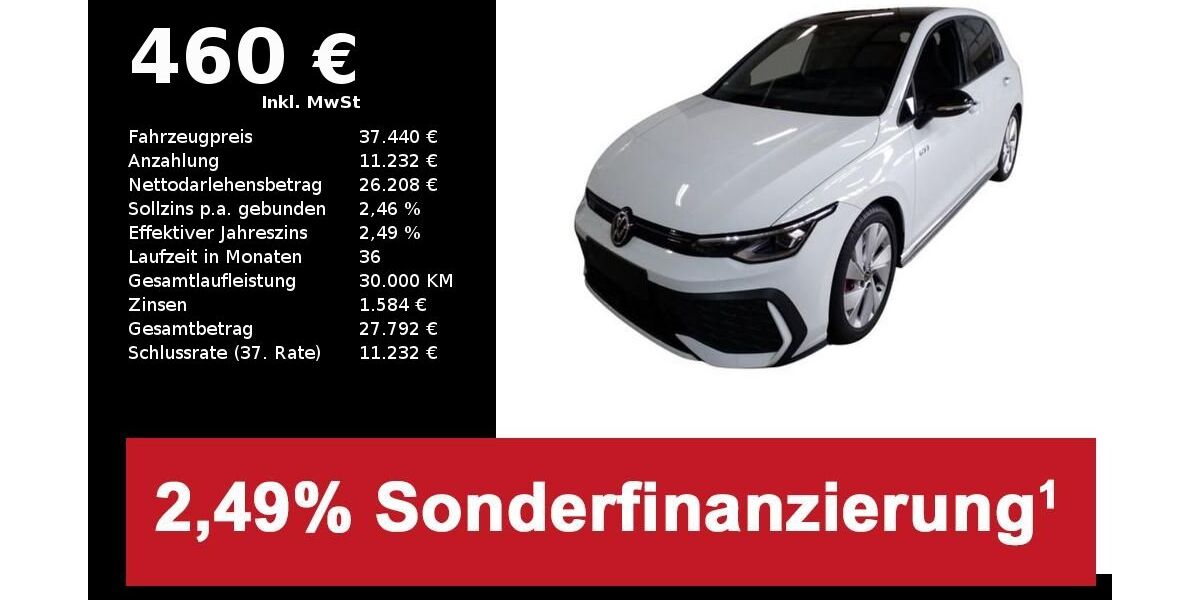 VW Golf 11.585 km 37.440 &euro; Hilpoltstein 91161