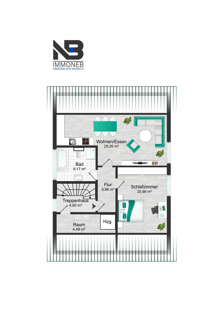 Neuwertiges Mehrfamilienhaus in Hamm-Heessen: 3 Einheiten, Gewerbefläche & privater Garten