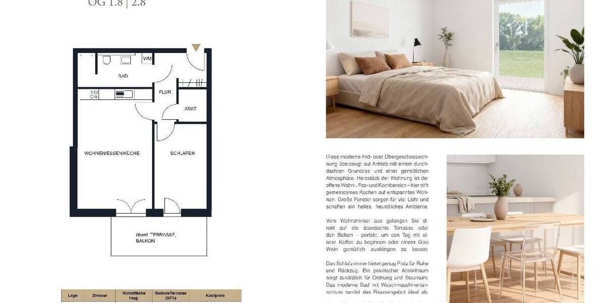 Etagenwohnung Fredenbeck - 3 Zimmer, 69 m&sup2;, 299.500&euro; | Angebot:25776847