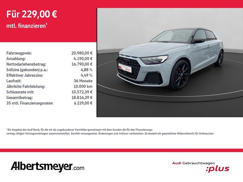 Audi A1 43.470 km 20.980 € Mühlhausen/Thüringen 99974