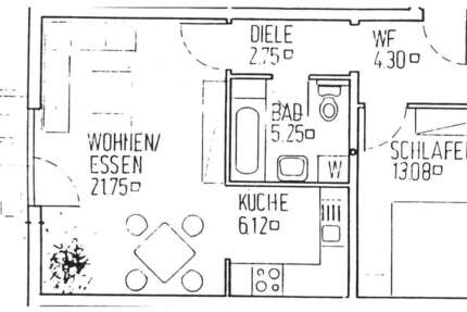 Wohnung Weinböhla - 2 Zimmer, 53 m&sup2;, 360&euro; | Angebot:24830673