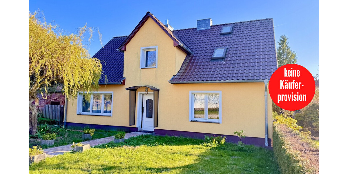 HORN IMMOBILIEN++Einfamilienhaus in Pasewalk mit Einbauküche, Kamin und viel Platz für Ihre Familie! - Einfamilienhaus Pasewalk | Angebot:26704794
