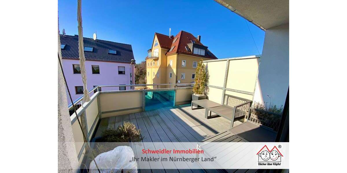 Etagenwohnung Röthenbach an der Pegnitz - 3 Zimmer, 76 m&sup2;, 990&euro; | Angebot:25547226