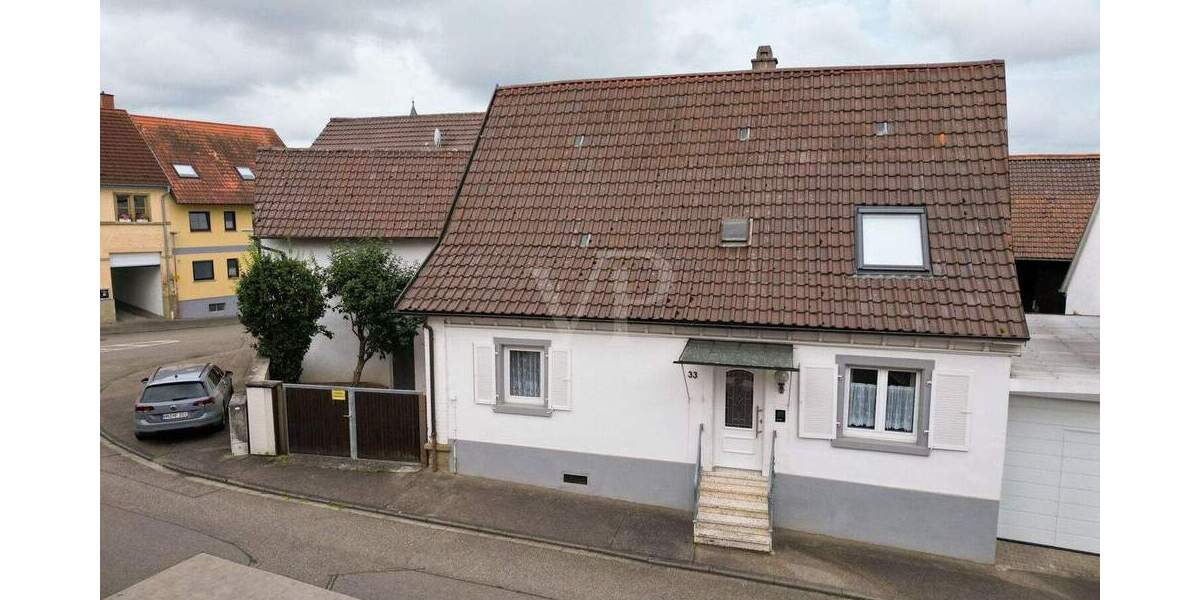 Einfamilienhaus Kraichtal Unteröwisheim - 4 Zimmer, 100 m&sup2;, 229.000&euro; | Angebot:25729844