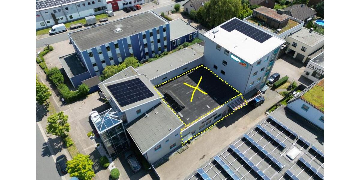 Hannover Laatzen - Gewerbefläche bzw Lager Aktenlager mit 340 m² zu vermieten, Küche, WC zimmer