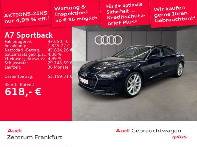 Audi A7 53.344 km 47.650 &euro; Frankfurt am Main 60314