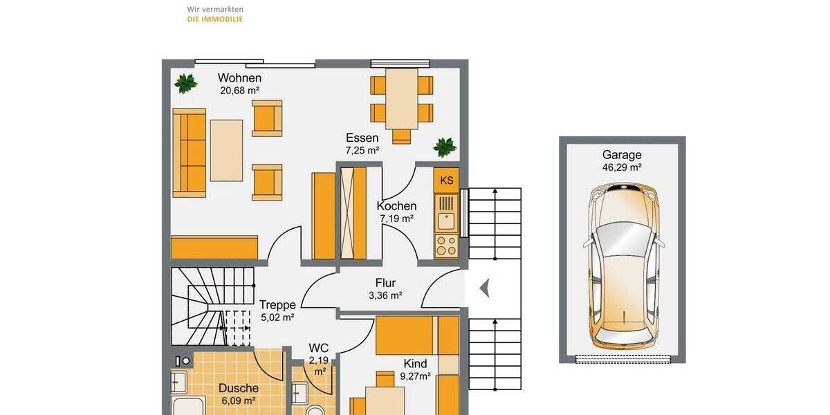 Doppelhaushälfte Riedstadt / Goddelau Goddelau - 5 Zimmer, 106 m&sup2;, 415.000&euro; | Angebot:26080051