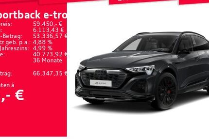 Audi Q8 e-tron 42.202 km 57.850 &euro; Frankfurt am Main 60314