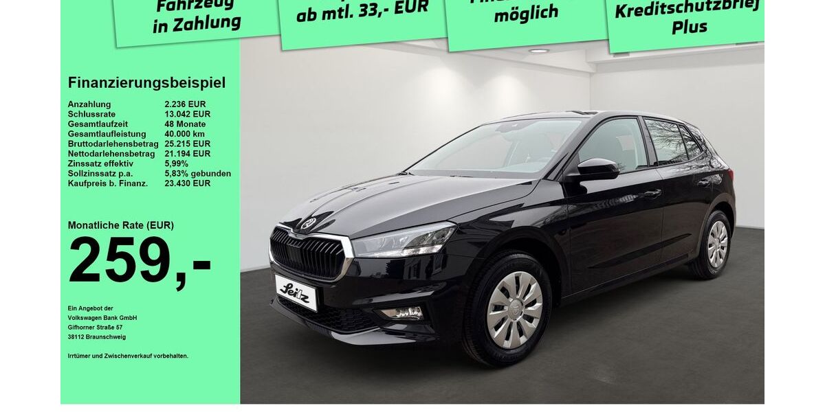 Skoda Fabia 3.000 km 23.430 &euro; Kempten 87439