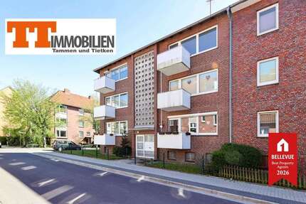 Wohnung Wilhelmshaven Heppens - 2 Zimmer, 57 m&sup2;, 69.000&euro; | Angebot:26827595