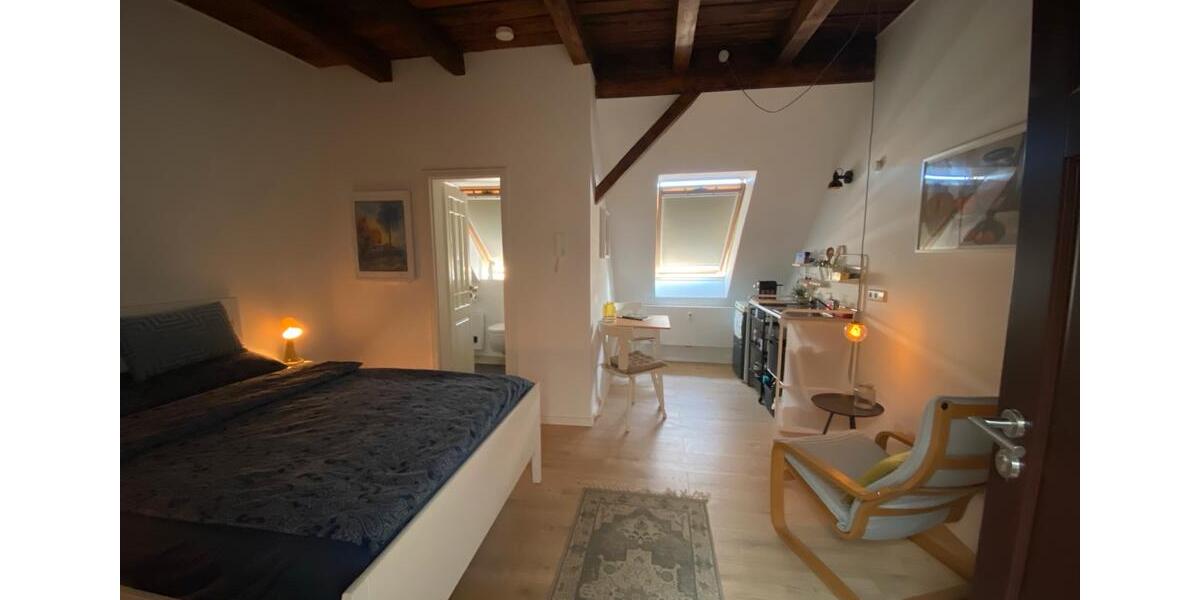 Dachgeschoßwohnung Leipzig Nordwest - 1 Zimmer, 19 m&sup2;, 650&euro; | Angebot:26704621