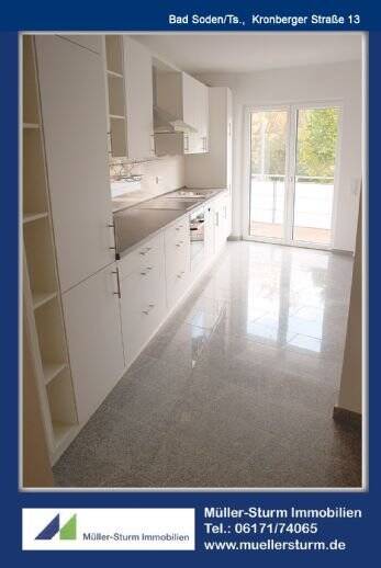 BAD SODENTS: Luxus 4-ZW im EG mit großer Terrasse ! 4 zimmer