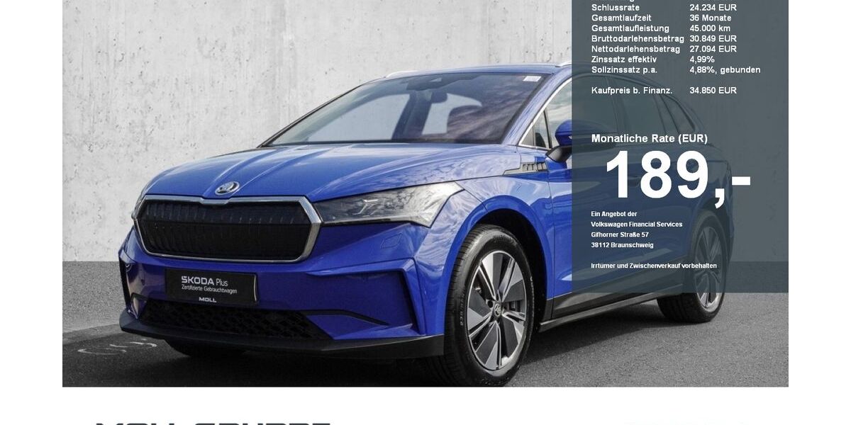 Skoda Enyaq 35.417 km 34.490 &euro; Düsseldorf 40474