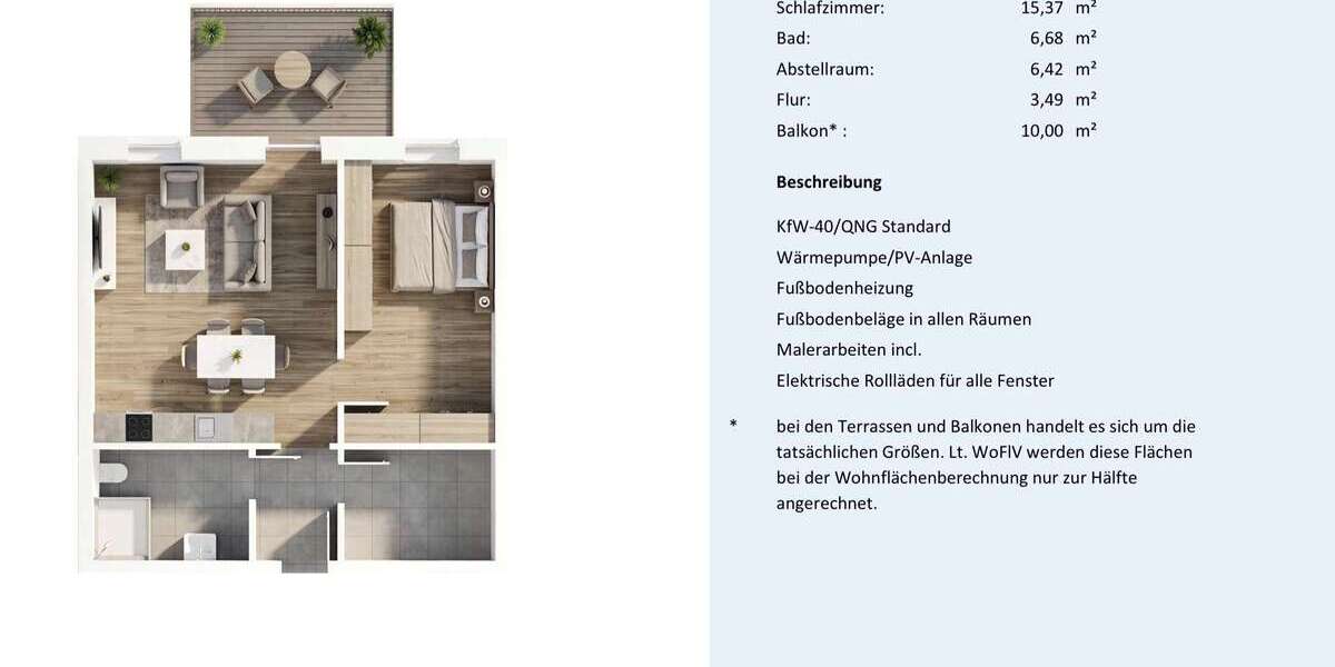 Etagenwohnung Wurster Nordseeküste - 2 Zimmer, 68 m&sup2;, 220.000&euro; | Angebot:26986425