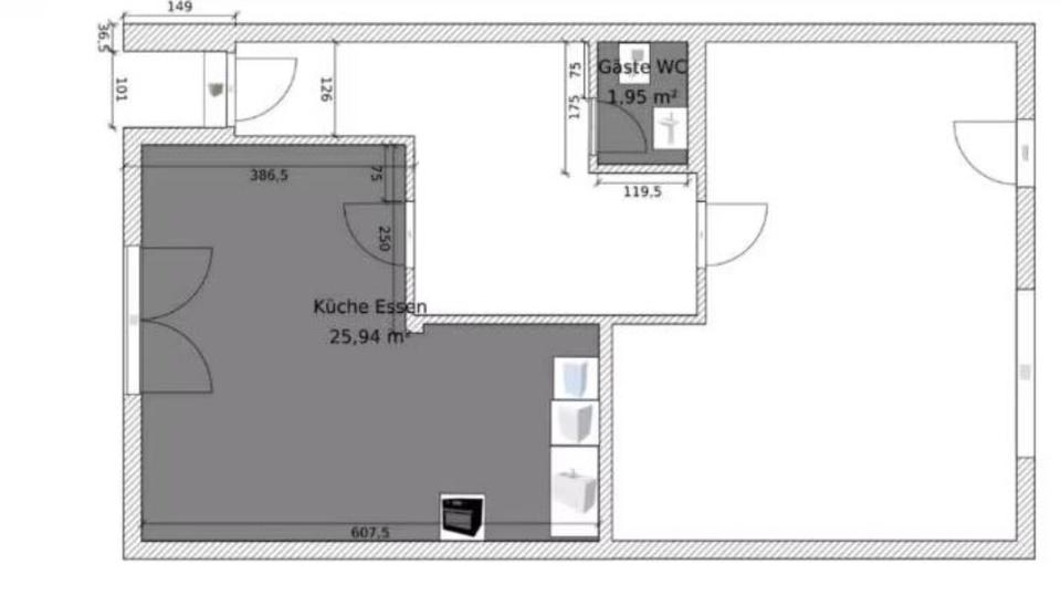 Reihenhaus Bochum Eppendorf - 5.5 Zimmer, 131 m&sup2;, 440.000&euro; | Angebot:24380267