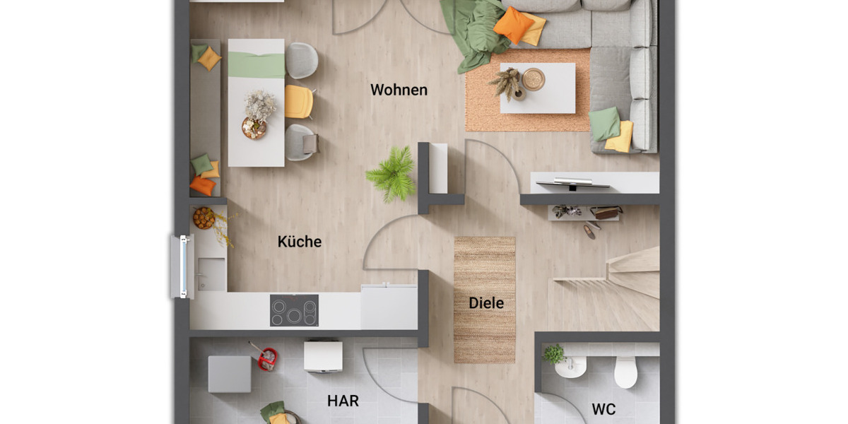 Einfamilienhaus Billerbeck - 3 Zimmer, 106 m&sup2;, 257.250&euro; | Angebot:23940658