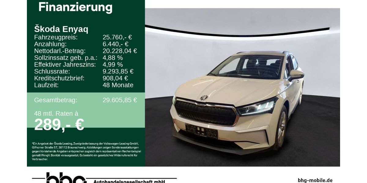 Skoda Enyaq 57.742 km 25.760 &euro; Freudenstadt 72250