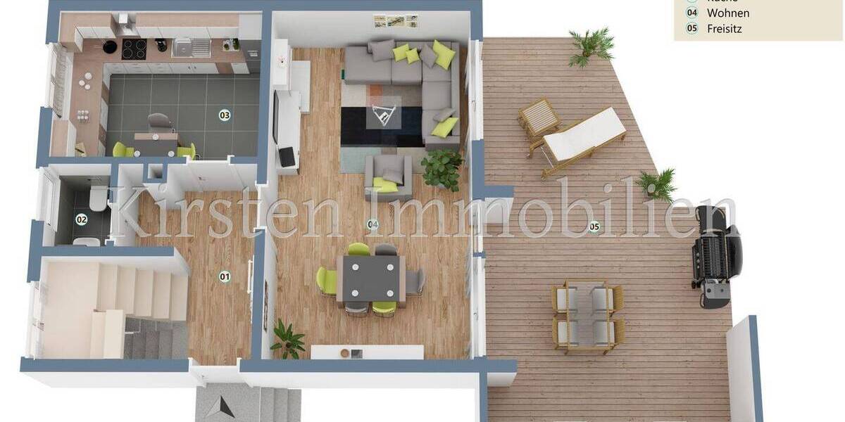 Doppelhaushälfte Balingen - 6 Zimmer, 117 m&sup2;, 379.000&euro; | Angebot:26093814