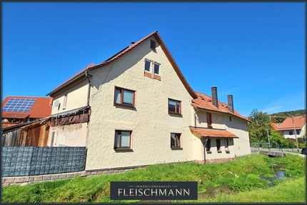 Charmantes Fachwerkhaus mit saniertem Wohnbereich, Terrasse und vielfältigem Gestaltungspotenzial - Haus Schmeheim | Angebot:24811244
