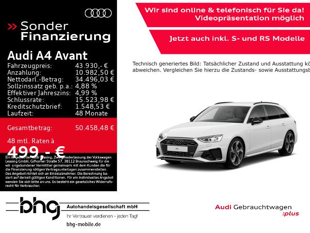 Audi A4 37.834 km 43.930 € Rottweil 78628