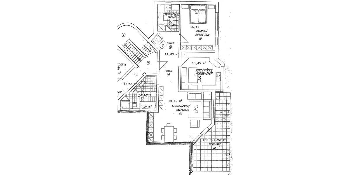 Etagenwohnung Sipplingen - 3 Zimmer, 84 m&sup2;, 890&euro; | Angebot:26930025