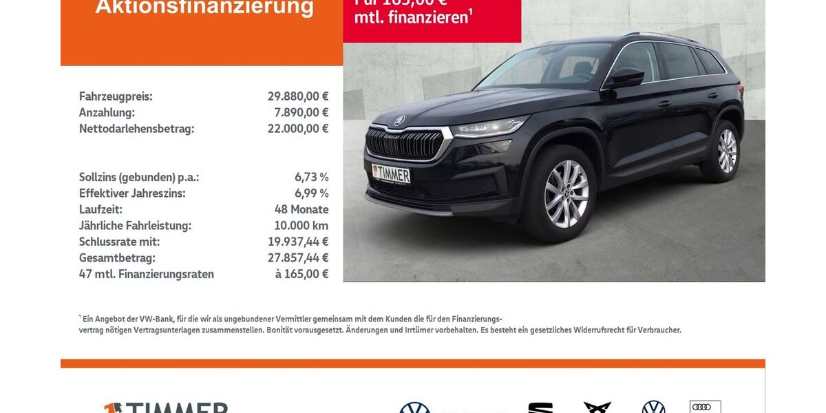 Skoda Kodiaq 97.353 km 29.990 &euro; Meppen 49716