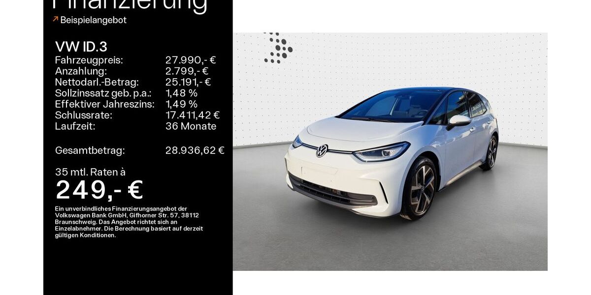 VW ID.3 46.171 km 27.990 &euro; Coburg 96450