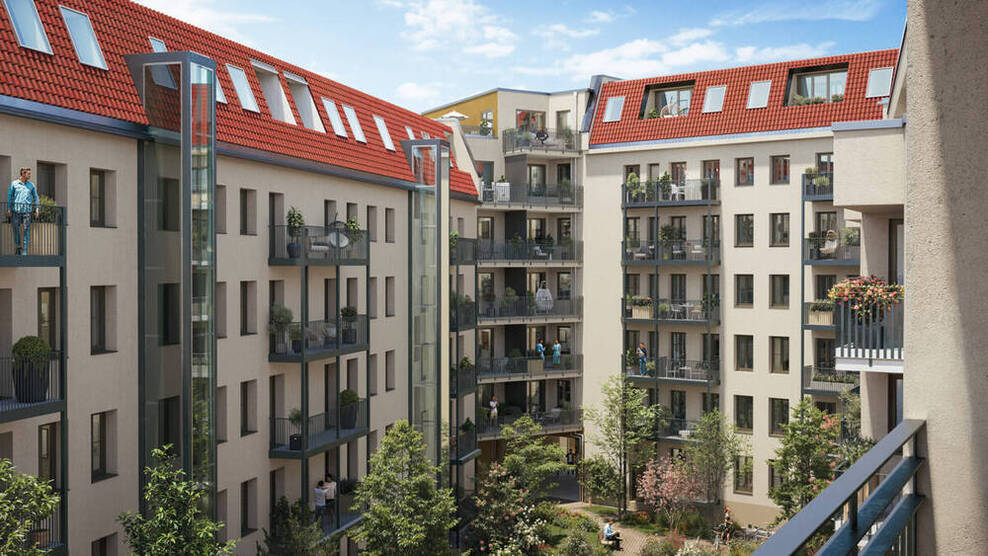 Wohnen mit Komfort: Balkon, zwei Bäder & Aufzug inklusive