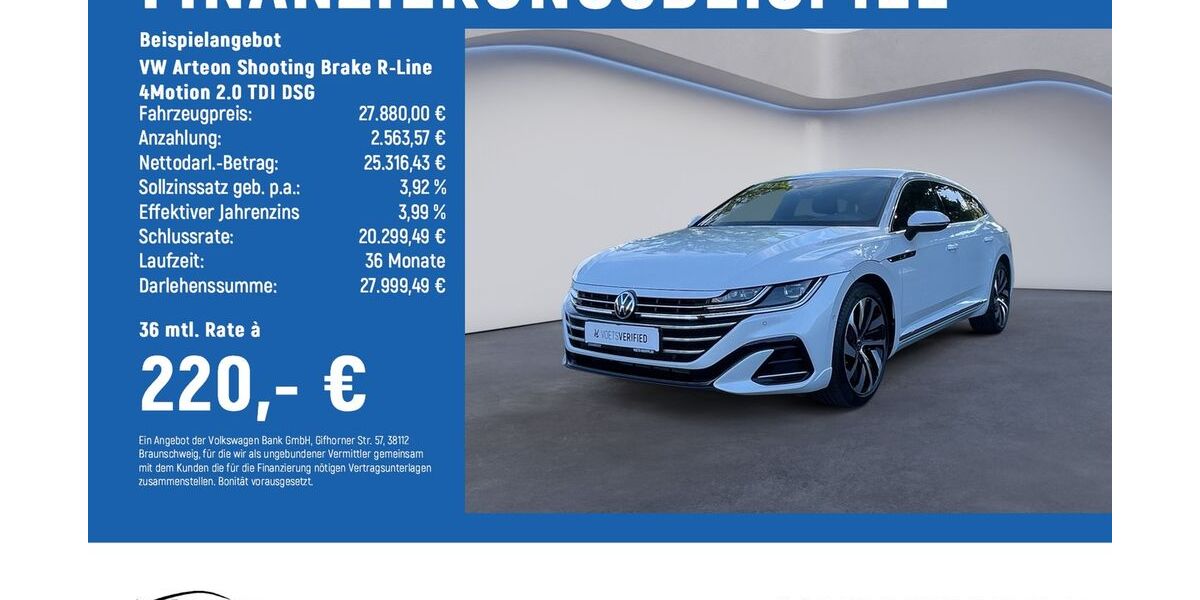 VW Arteon 62.800 km 27.880 &euro; Göttingen 37081