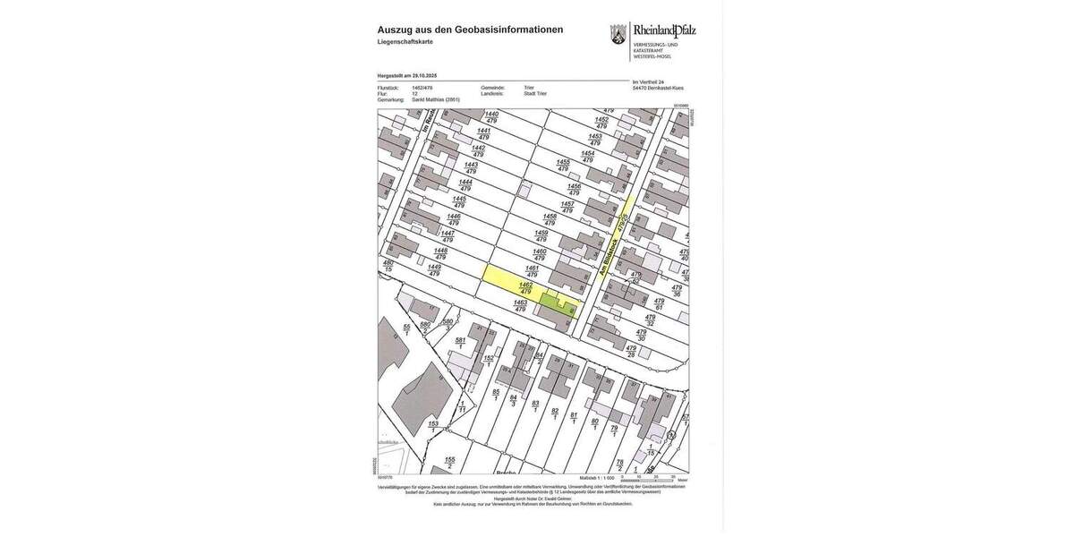 Reihenendhaus Trier Weismark-Feyen - 7 Zimmer, 155 m&sup2;, 499.000&euro; | Angebot:25743585