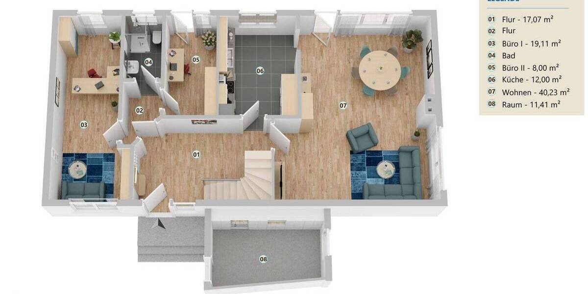 Einfamilienhaus Achim - 5 Zimmer, 168 m&sup2;, 425.000&euro; | Angebot:26170804