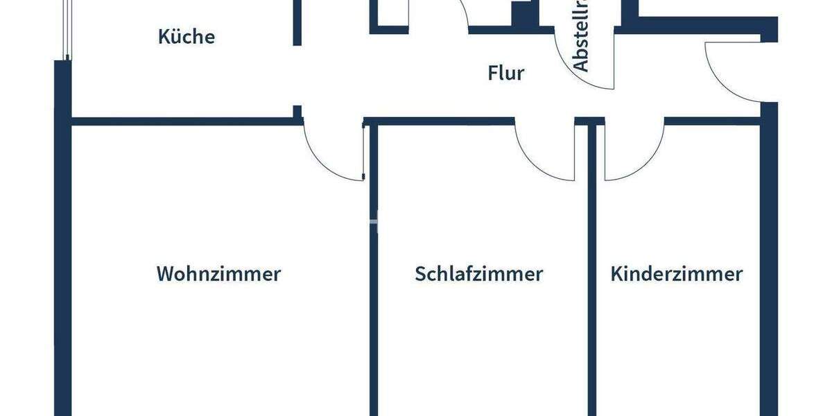 Etagenwohnung Söhre / Diekholzen Söhre - 3 Zimmer, 60 m&sup2;, 64.500&euro; | Angebot:25176843