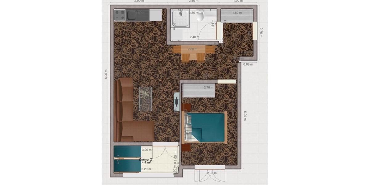 Etagenwohnung Remscheid - 2 Zimmer, 49 m&sup2;, 120.000&euro; | Angebot:26703914