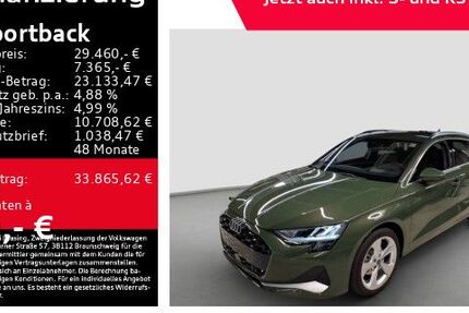 Audi A3 13.654 km 29.460 &euro; Binzen 79589