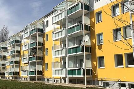 2-Raumwohnung mit Dusche und Balkon 2 zimmer